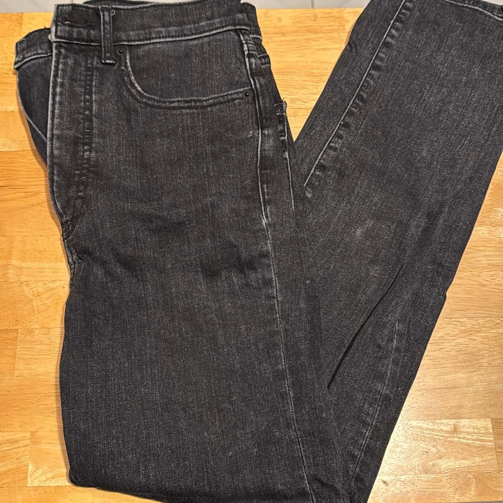 Express Ultra High Rise Black Jeans